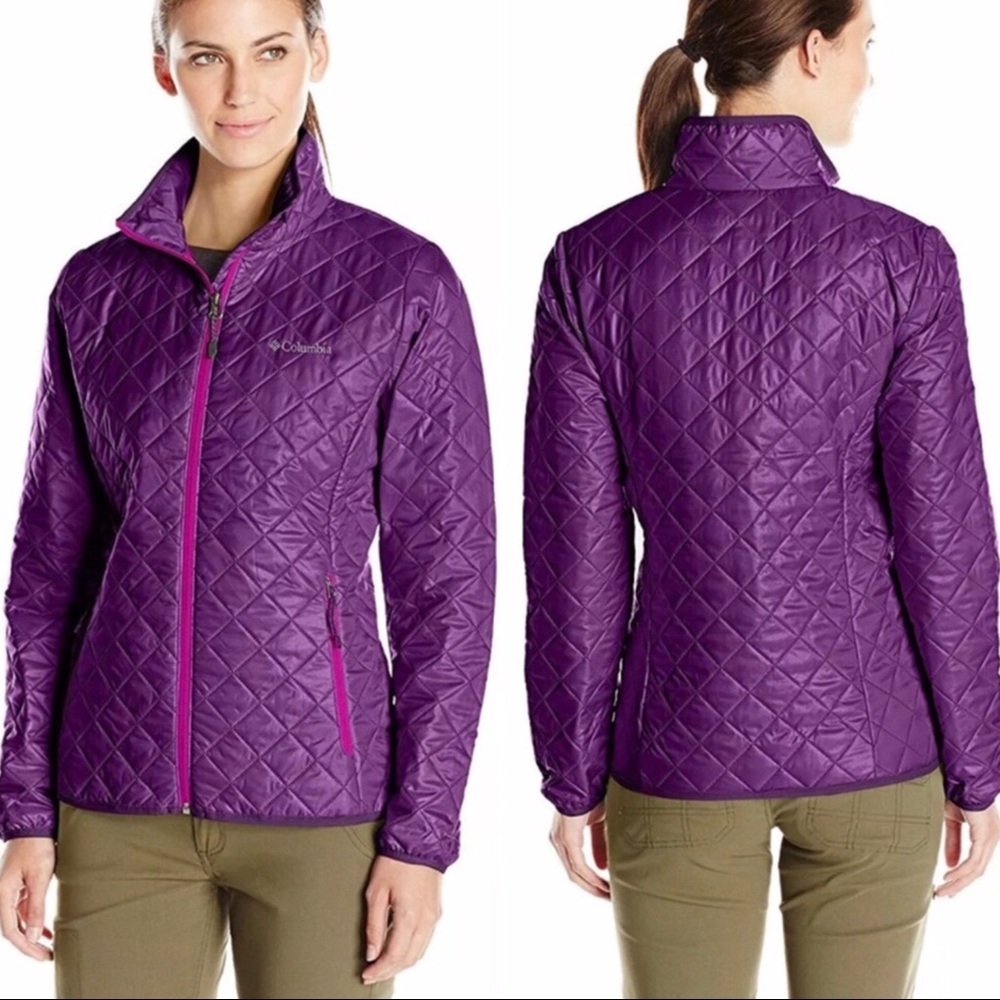 COLUMBIA NWT Lightweight Quilted OmniHeat Jacket Women’s Large